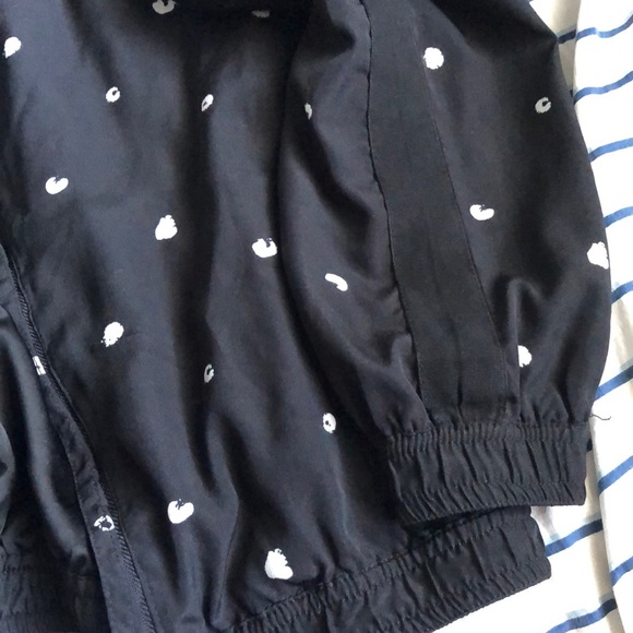 BOGO Black polka dot bomber style jacket - Picture 5 of 6